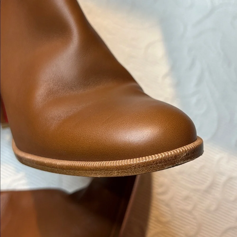 Christian Louboutin  Chelsea Booty 70 Ankle Boots. Worn one time. Size 40/9.5